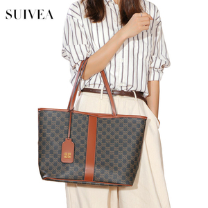 El nuevo párrafo de la tendencia informal de gran capacidad de flores antiguas para mujer, bolso de mano, bolso de hombro - Product Image 1