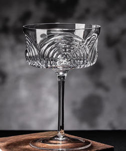 Copa de Postre Creativa Retro con Relieve para Té de <span class=keywords><strong>la</strong></span> <span class=keywords><strong>Tarde</strong></span>, Fruta, Helado, Copa de Cóctel Arco del Triunfo - Product Image 2