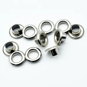 4 mm 5 mm 6 mm 8 mm 10 mm innere runde Metall-Augen mit Wascheln