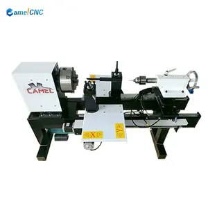 Operación simple y funciones completas CAMEL CNC Mini CNC Máquina de torno de madera Máquina de cuentas de Buda Buen precio