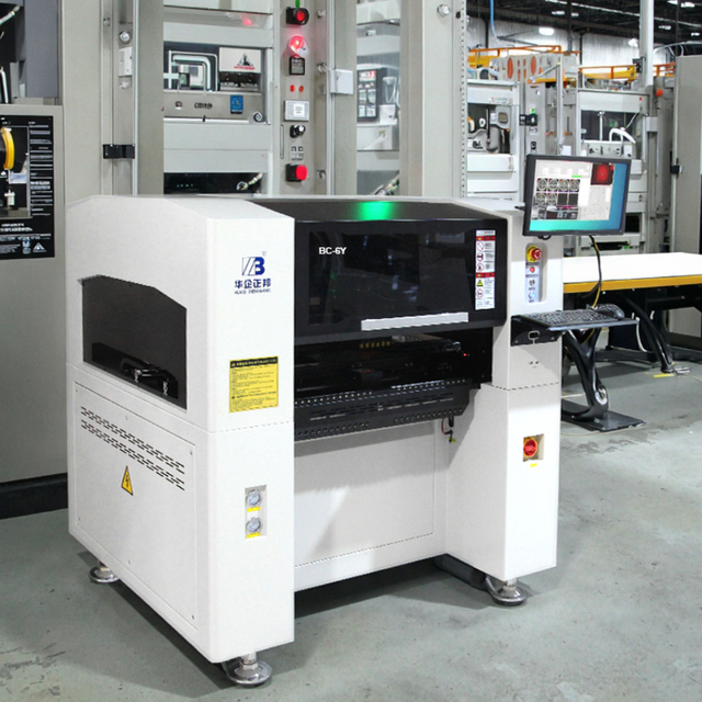 Pick and Place Machine Desktop Full Automatic Vision 6 Head Smd Led Mounting Machine New High Speed Smt Pick and Place Machine