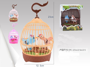2024 mới và độc đáo cảm ứng bằng giọng nói kiểm soát chim mô phỏng birdcage trẻ em của món quà bằng giọng nói kiểm soát Mini birdcage - Product Image 6