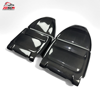 Couverture de dossier de siège en fibre de carbone sèche pour BMW F90 M5 F95 X5M F96 X6M – Amélioration de l'intérieur des voitures de performance