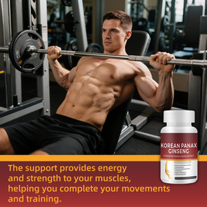 Cápsulas de <span class=keywords><strong>Ginseng</strong></span> VitaHall Suplemento de Saúde Maca Panax <span class=keywords><strong>Ginseng</strong></span> Vermelho Coreano Cápsulas de <span class=keywords><strong>Ginseng</strong></span> - Product Image 3