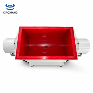工业用200L矩形振动抛光机，用于长金属零件去毛刺和表面抛光 - Product Image 1