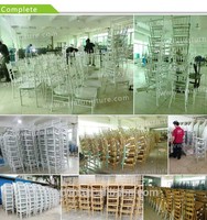 Chaise Chiavari à dossier croisé en acrylique, empilable, style personnalisé, pour mariage, banquet, hôtel, mobilier de réception en cristal, vente en gros