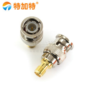 Adaptador de terminales de conector BNC, conector coaxial de RF, SMA hembra/SMA macho a BNC, 1/2/1/2 - Product Image 4