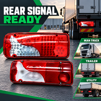 Feu arrière combiné LED 24V HSSH pour camion lourd MAN – Remplacement de feu de signalisation arrière