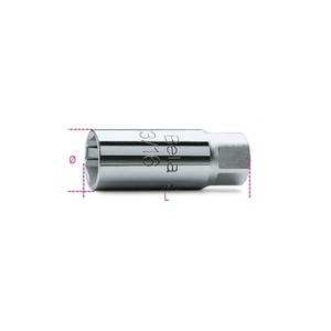 BETA - 009560022 3/8'' Chrome-plated square drive <b>spark</b> <b>plug</b> sockets (multi-pack) - EAN 8014230038919 ENGINE AND TIMING SET - Product Image 1