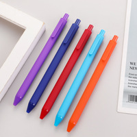 Pulpen Gel 0.5mm Logo Custom Retractable Tinta Halus Kapasitas Besar Grosir Harga Murah