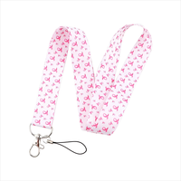 Lanière de poignet en polyester personnalisée de haute qualité, imprimée par sublimation, avec crochet pour téléphone et accessoires de porte-clés