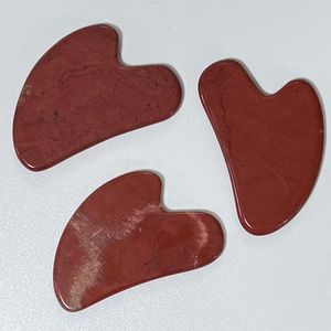 Guasha BOARD หินสีแดงเครื่องมือความงามสำหรับผ่อนคลายและนวด - Product Image 5