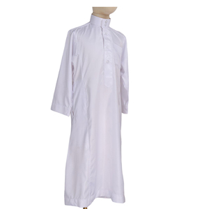 Al <span class=keywords><strong>Haramain</strong></span> para Thobe, Ropa Infantil, Poliéster Brillante, Estilo Saudí, Thobe Infantil Musulmán, Maxi Thobe / Thawb, MEDIO ORIENTE - Product Image 3