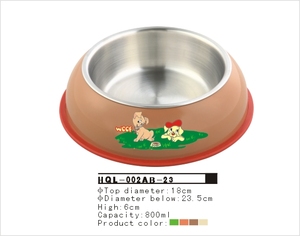 Stainless Steel Pets Dog Bowl Travel Food Bowls For Cats Dogs Outdoor Drinking Water Pet Dog Dish Feeder Tableware - Product Image 3