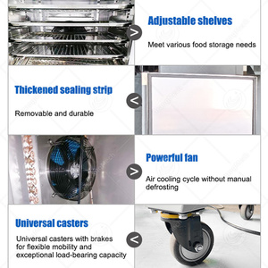 ORME Industrial Seafood Chiller Freezer Vertical Nitrogênio Líquido Frango Carne Explosão Freezer Gabinete para Venda - Product Image 4