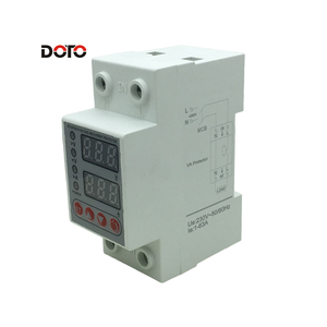 Dual Display Digital Under <strong>Voltage</strong> <strong>and</strong> <strong>Over</strong> <strong>Voltage</strong> <strong>Protector</strong> 230V 1-63A Overvoltage/Undervoltage <strong>Voltage</strong> <strong>Protector</strong> - Product Image 2