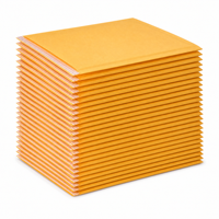 Enveloppes matelassées en kraft vierge à joint renforcé pour commandes en gros, en papier kraft recyclé avec paroi à bulles pour la logistique et la livraison de marchandises