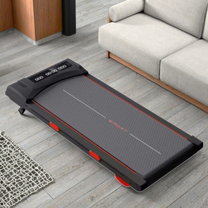 DC Motor hız ayarlanabilir yarım taşınabilir yürüyüş pedi spor akıllı ev ofis için elektrikli katlanabilir koşu koşu bandı - Product Image 1