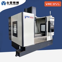 Centre d'usinage vertical CNC VMC855 de qualité industrielle, bonne résistance aux chocs, longue durée de vie, machine-outil de précision