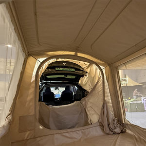 Tente de camping arrière pour voiture 3-4 personnes, ouverture rapide, toutes saisons, pour SUV/MPV/PICKUP, extérieur, imperméable, anti-UV, tissu Oxford, <span class=keywords><strong>yourte</strong></span>, étanche - Product Image 3