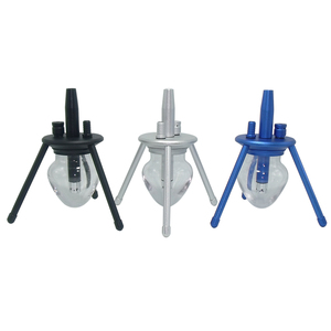 Cachimba Clásica Pequeña de Vidrio en Oferta, Nuevo Diseño con Base de Aluminio y Cachimba Triangular, <span class=keywords><strong>Cachimbas</strong></span> Clásicas al por Mayor - Product Image 5