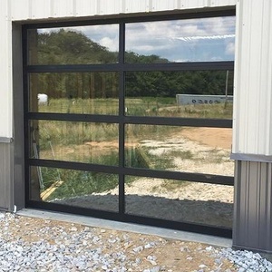 Nhà Máy Trực Tiếp Thủy Tinh Hiện Đại Cửa Nhà Để Xe - Product Image 2