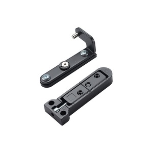 Charnières de porte invisibles 3D réglables en alliage de zinc pour portes de placards intérieurs en bois - Product Image 2