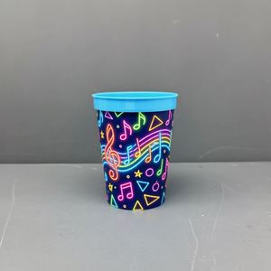 Tailgate Party <b>Plastic</b> Cups Travel Friendly Portable With <b>Straw</b> Lid Combo 20oz 22oz 24oz 32oz for Barbecue PRS - Product Image 3