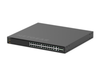 M4350-24M4X4V (MSM4332) - 24x2.5G, 4x10G/Multi-Gig PoE++ (510W Basis, bis zu 2.520W) und 4xSFP28 25G Managed Switch mit Farb-LEDs
