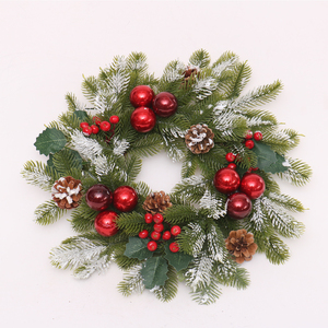 <span class=keywords><strong>Couronne</strong></span> <span class=keywords><strong>de</strong></span> noël multifonctionnelle, pour décoration <span class=keywords><strong>de</strong></span> <span class=keywords><strong>porte</strong></span>, décorative <span class=keywords><strong>de</strong></span> noël - Product Image 3