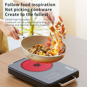 Aparato de cocina 3500W Placa de cocción de cerámica Inducción eléctrica Control táctil Portátil Precio barato Nueva llegada - Product Image 6