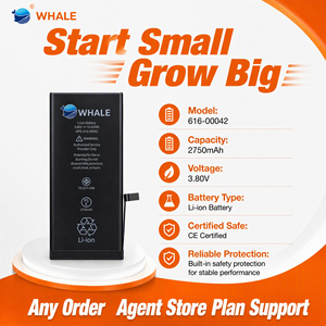 WHALE สำหรับแอปเปิ้ล ไอโฟน 6S พลัส, 2750mAh, A1634 <span class=keywords><strong>A1687</strong></span> A1690 A1699 แบตเตอรี่, แบตเตอรี่ทดแทนมือถือของแอปเปิ้ล, สำหรับไอโฟน 6S พลัส - Product Image 2