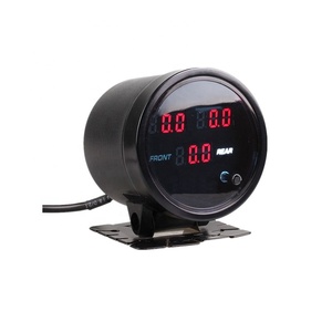 Manomètre double ALITAIR 0-300 PSI - 52 mm LED rouge 3 affichages, capteur de moteur pas à pas pour suspension pneumatique d'origine - Product Image 4