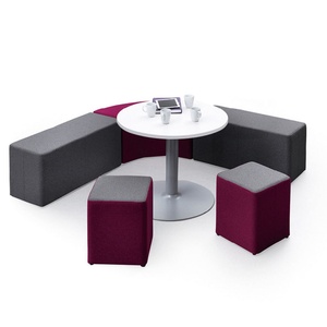 Sofá Modular Combinable para Áreas Públicas, Recepción, Oficina, Biblioteca de Hotel - Product Image 5