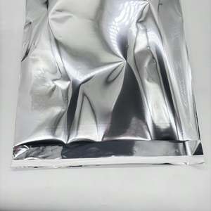 Bolsas de Envío de Poliéster Plateadas con Logotipo Personalizado, Bolsas de Correo de Aluminio para Camisetas y Sudaderas - Product Image 2