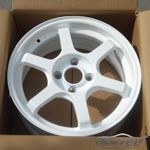 Jantes en alliage Fonyee pour RAYS TE37 15 <span class=keywords><strong>16</strong></span> 17 18 19 pouces 4x100/114.3 5x100/108/112/113/114.3/120 pour voitures - Product Image 4