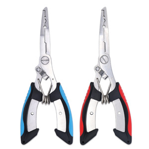 Stainless Steel Fishing <b>Pliers</b> <b>Multi</b> Purpose Outdoor <b>Tool</b> With Hook Remover And Line Cutter - Product Image 5