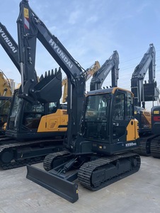 Excavatrice sur chenilles HX60PRO 5,67 tonnes, mini-pelle hydraulique avec godet de 0,21 m³, engin de construction - Product Image 2