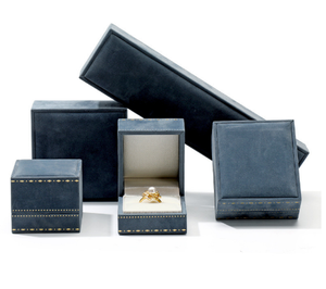 Caja de Joyería de Lujo en Existencia, Caja de Joyería de Tela de Encaje de Alta Gama para Collares y Pulseras, Elegante Caja de Almacenamiento de Accesorios - Product Image 3