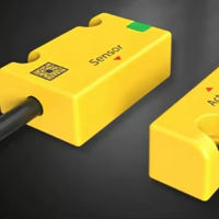 Interrupteur de sécurité magnétique RFID sans contact, codé, à chaîne de déclenchement, pour la protection des machines industrielles