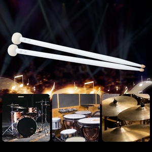 2 <span class=keywords><strong>Baquetas</strong></span> para Tambor, <span class=keywords><strong>Baquetas</strong></span> <span class=keywords><strong>de</strong></span> Doble Cara con Buen Agarre, Puntas <span class=keywords><strong>de</strong></span> <span class=keywords><strong>Fieltro</strong></span> y Arce, <span class=keywords><strong>Baquetas</strong></span> <span class=keywords><strong>de</strong></span> Doble Extremo - Product Image 5
