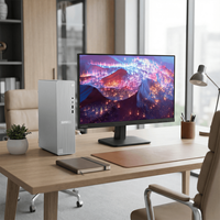 PC Desktop Lenovo Xiaoxin Slim Baru dengan Monitor 23.8 Intel Ultra 5-225 16GB 512GB SSD Grafis Terintegrasi untuk Kantor dan Pembelajaran