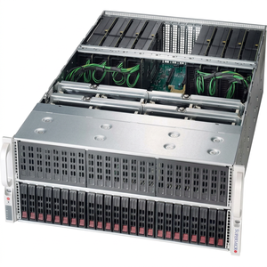 เซิร์ฟเวอร์แร็ค <span class=keywords><strong>GPU</strong></span> รุ่น SYS-4028GR-TR 4U มือสองปรับสภาพแล้ว รองรับ <span class=keywords><strong>GPU</strong></span> 8 ตัว พร้อม Dual Xeon E5-2600 V4 DDR4 Platinum PSU - Product Image 3