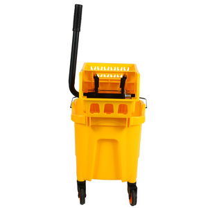 Nuevo <span class=keywords><strong>Cubo</strong></span> de Fregona <span class=keywords><strong>con</strong></span> Escurridor de Plástico de Lujo, Carro de Limpieza Fácil <span class=keywords><strong>con</strong></span> <span class=keywords><strong>Pedal</strong></span>, Marca H&M, Capacidad Superior a 10L - Product Image 5