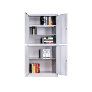 Armoire de rangement moderne réglable à 3 niveaux en acier pour dossiers, idéale pour l'école, le bureau, l'hôpital – Meuble de rangement pratique et peu encombrant - Product Image 6