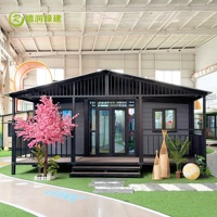 Vente en gros usine – Maison conteneur extensible de 20 pieds, pliable, en panneaux sandwich d'acier, respirante, design moderne, écologique, à faible coût