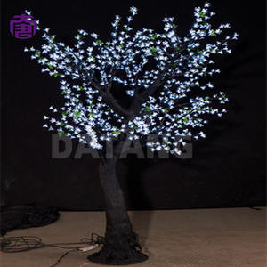 Lámpara LED Artística con Forma de Árbol de Flores de Cerezo, con Flores Elegantes, para Decoración de Hoteles, Bodas y Plazas, en Venta - Product Image 2