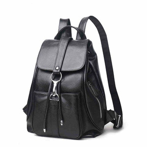 Mochila de Cuero Genuino de Alta Calidad, Bolso de Negocios de Cuero Genuino, Mochila de Moda Femenina de Cuero para Mujer - Product Image 2
