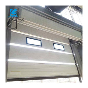 Xếp chồng cửa nhà để xe thông minh cửa nhà để xe với kính hợp kim nhôm cửa nhà để xe - Product Image 2