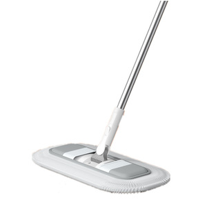Serpillère plate en microfibre grande taille pour sols en carrelage, utilisation humide et sèche, 45 cm, 55 cm, 65 cm, 75 cm - Product Image 3
